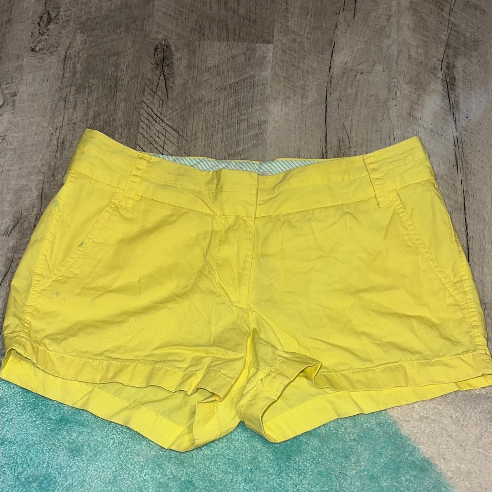 J. Crew Bright Yellow Women's Shorts